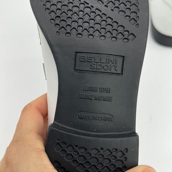 Bellini Sport white loafers size 7.5 - Picture 6 of 8